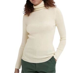Uniqlo Soft Cream Turtleneck Sweater